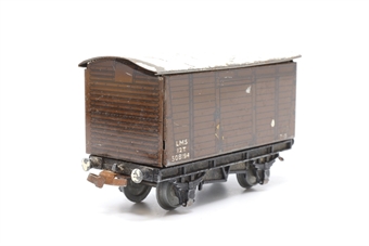 12 ton goods van 508194 in LMS brown