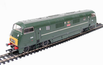 Class 42 Warship D818 'Glory' in BR Green