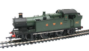 Class 56xx 0-6-2 tank loco 5667 in GWR green