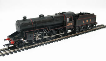 Crab 2-6-0 Mogul 2715 & tender in LMS lined black. OFFER OF THE WEEK