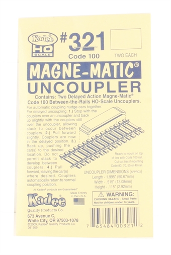 Permanent Magnet Delayed Uncoupler (Code 100)