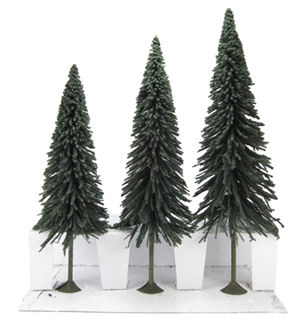 8" - 10" Pine Trees - Pack Of 3