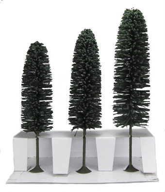 8" - 10" Cedar Trees - Pack Of 3