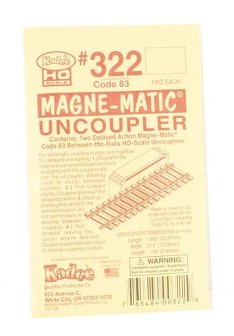 Permanent Magnet Delayed Uncoupler (Code 83)