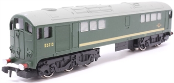 Class 28 D5713 in BR Green - 3-rail