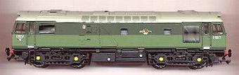 Class 25/2 D5237 in BR Two Tone Green