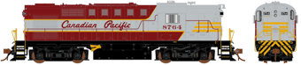 RS-18 MLW 8789 of the Canadian Pacific - digital sound fitted