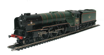 Class A1 4-6-2 60156 "Great Central" & riveted tender in BR green with late crest