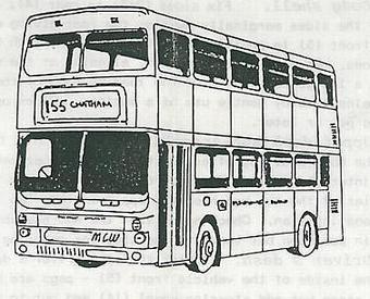 MCW Mk11 Metrobus H48F front entrance d/deck bus