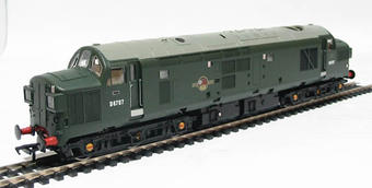 Class 37/0 D6707 in BR Green with Split Head Code