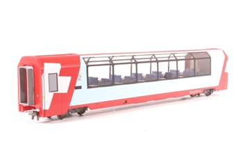 2nd Class Panorama Car BP2532 'Glacier Express' of the Rhaetian Railway