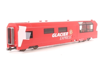 Servicing Car WR3831 'Glacier Express' of the Rhaetian Railway