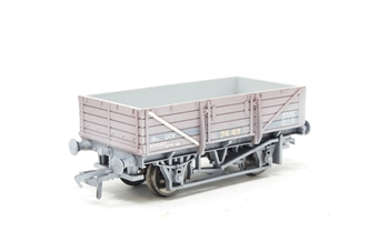 5 Plank China Clay Wagon without Hood 92873 in GWR Grey Livery - Weathered