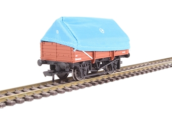 5 plank china clay with tent hood in BR bauxite