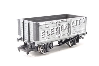 7 Plank Wagon 112 in 'Hull Electricity' Grey Livery - Limited Edition for 53A Models