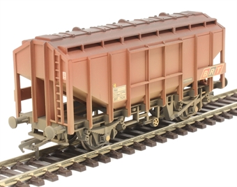 35 ton bulk grain wagon 7624 in BRT brown - weathered