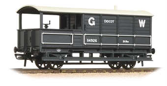GWR 20 ton 'Toad' brake van 114926 in GWR grey