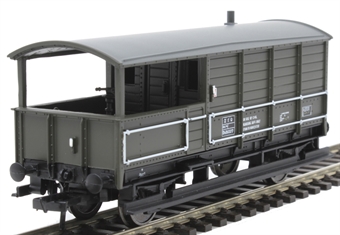20 ton toad brake van ZTO DW35377 in BR departmental green - Limited edition for Kernow Model Rail Centre