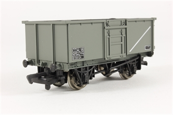 16 Ton Steel Mineral Wagon B156124 in BR Grey Livery
