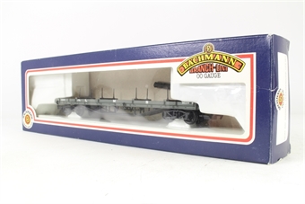 30 Ton Bogie Bolster Wagon with Diamond Frame Bogie 310326 in LMS Grey Livery with Steel Beams Load