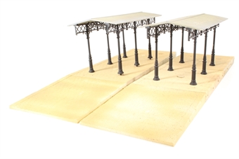 Platform, with canopy