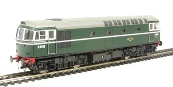 Class 33 diesel D6585 in BR green