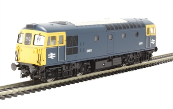 Class 33/1 D6511 in BR Blue with full yellow ends