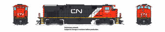 M420 MLW Alco 3536 of the Canadian National - digital sound fitted