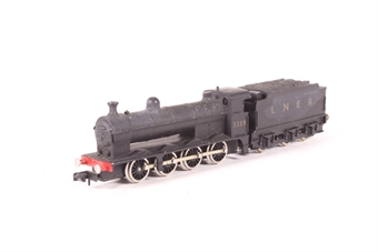 Class Q2 0-8-0 3359 in LNER Black