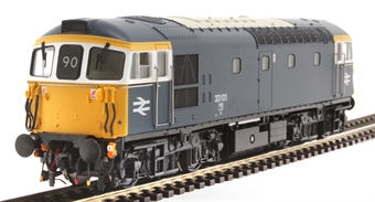 Class 33/1 33101 in BR blue with white cab surrounds