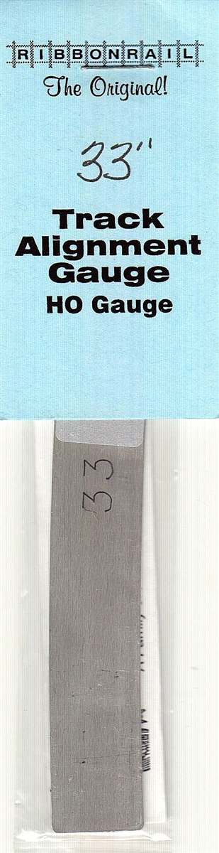 5" Track Alignment Gauge, Curved 33" Radius