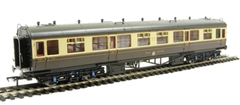 Collett 60ft 1st/3rd composite coach in GWR chocolate/cream 7045