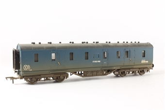 ex-LMS 50' Parcels Van 024429 in weathered BR blue - Derby Etches park internal user vehicle - exclusive to Modelzone