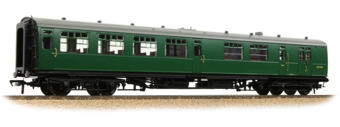 SR Bulleid Brake Second Semi-Open 10’’ Vents BR (SR) Green