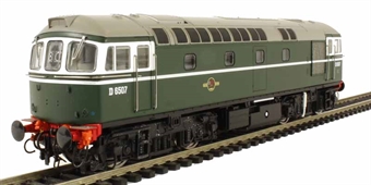 Class 33/0 diesel D6507 in early BR green