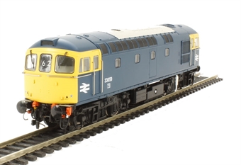 Class 33/0 diesel 33059 in BR blue with full yellow ends