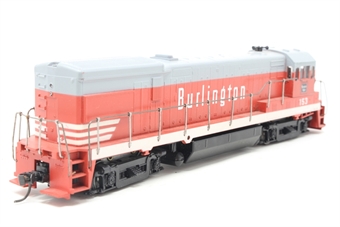 U30B GE 153 of the Chicago, Burlington & Quincy