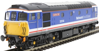 Class 33/1 33114 in Network SouthEast blue