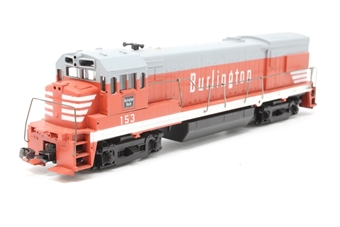 U30B GE 153 of the Chicago, Burlington & Quincy - unpowered