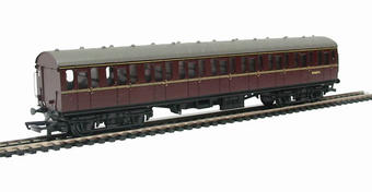 BR Standard Mk1 57ft suburban 2nd coach M46074 in maroon