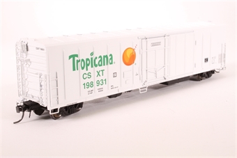 57' Mechanical Reefer Car #198931 - 'Tropicana'