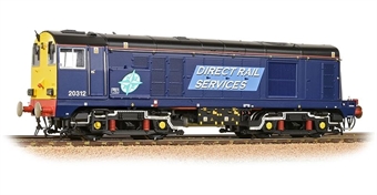 Class 20/3 20312 in Direct Rail Services compass blue