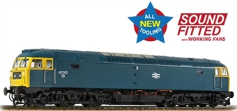 Class 47/0 47012 in BR blue - Deluxe Digital sound fitted with working fans
