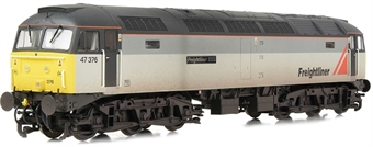 Class 47/3 47376 'Freightliner 1995' in Freightliner grey - Weathered - Deluxe Digital sound fitted with working fans