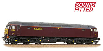 Class 47/4 47826 WCRC Maroon Diesel Locomotive - DCC Sound