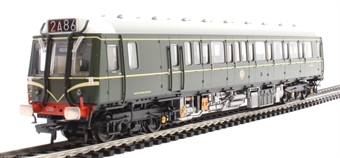 Class 121 'Bubble Car' single car DMU W55027 in BR green with speed whiskers - Digital sound fitted