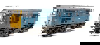 Highly Detailed Deluxe Weathered Class 31/1 31123 BR Blue Diesel Locomotive