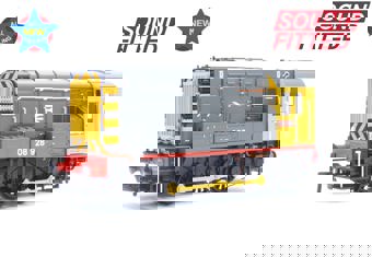 Class 08 08928 BR Railfreight (Red Stripe) Diesel Locomotive - DCC Sound