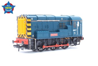 Class 08 08617 Steve Purser BR Blue Diesel Locomotive