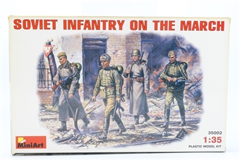 Soviet Infantry on the march